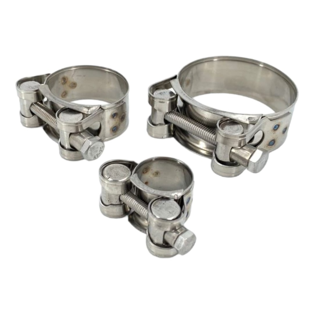 ABRAZADERA DE TORNILLO 17-19mm (ACERO 304)