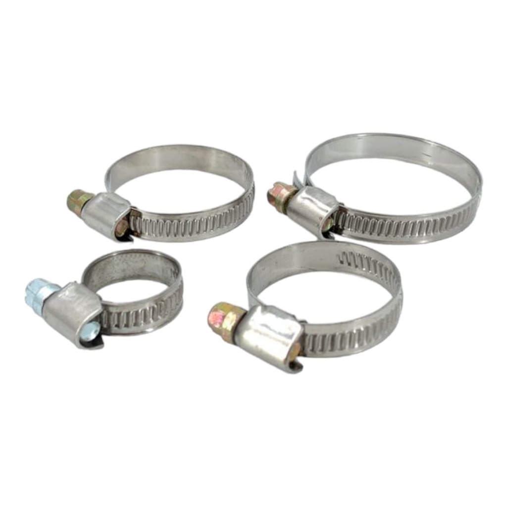 ABRAZADERA T/ALEMANA 12-20mm x 100UND (ACERO 304)