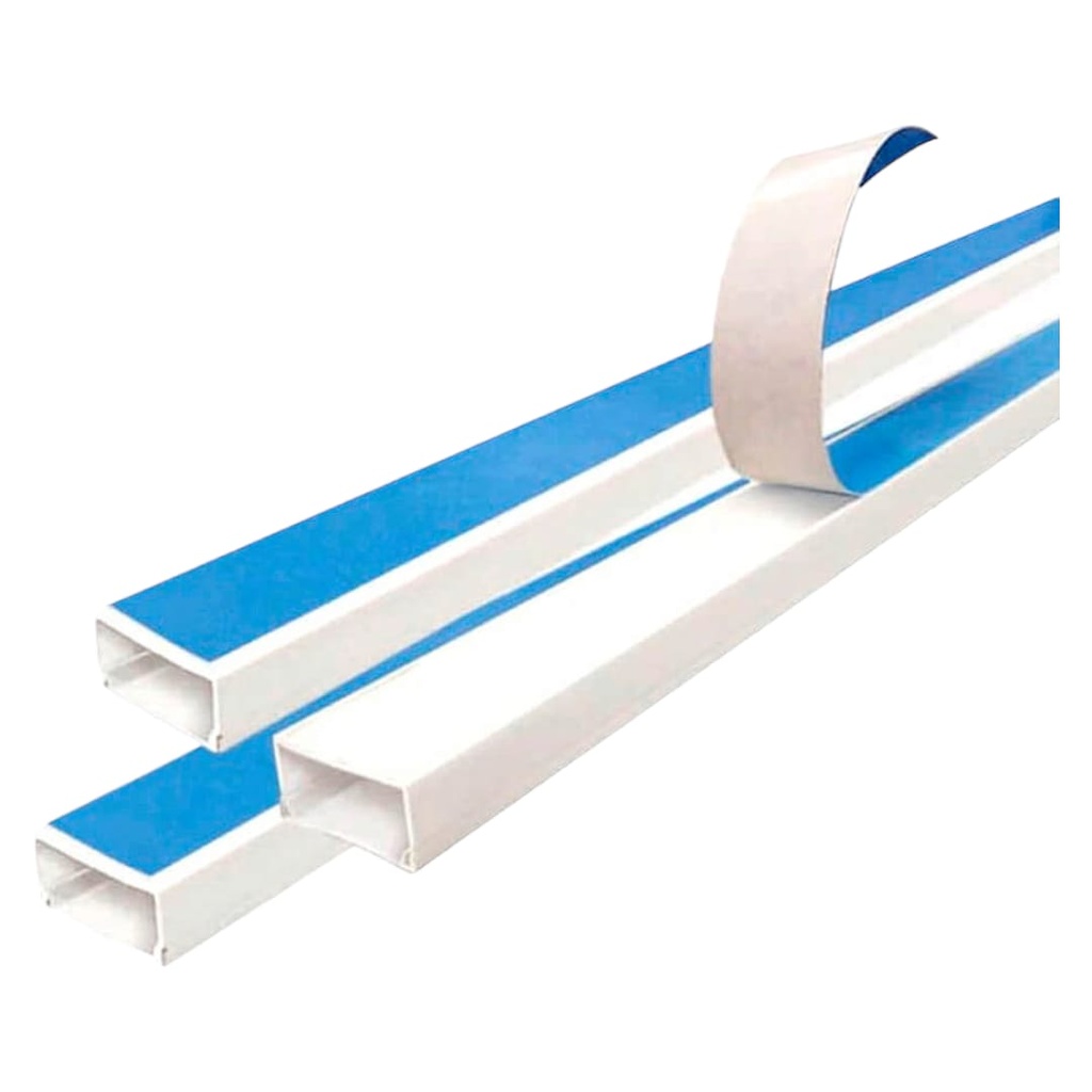 CANALETA PVC 2Mts x 30mm x 15mm