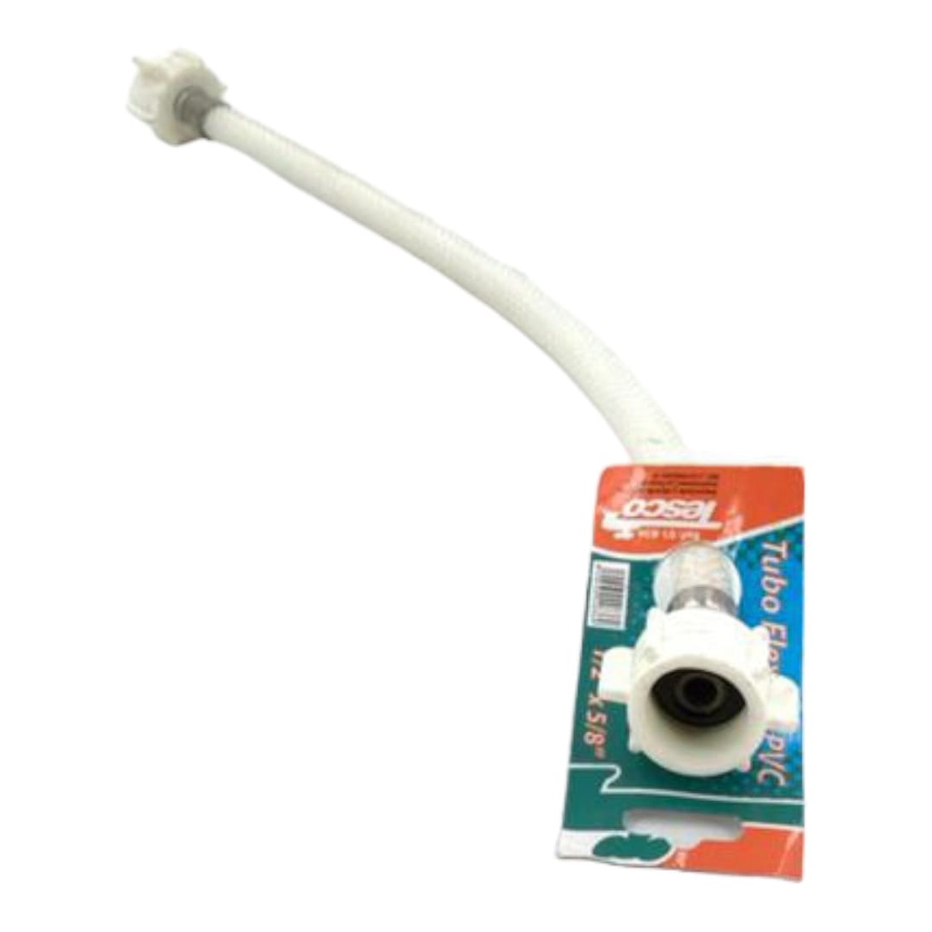 CANILLA FLEXIBLE 1/2" X 5/8" (W.C)