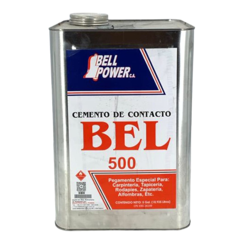 CEMENTO DE CONTACTO 500 - CUÑETE 18.93Lts