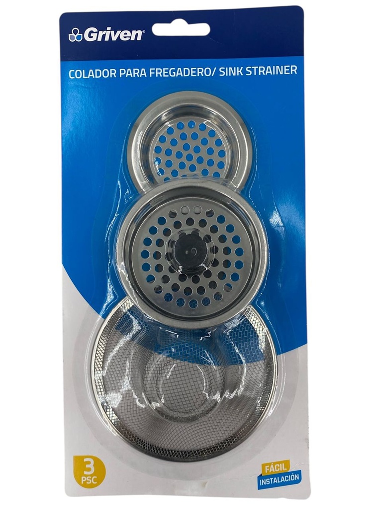 COLADOR P/FREGADERO 3Pzs