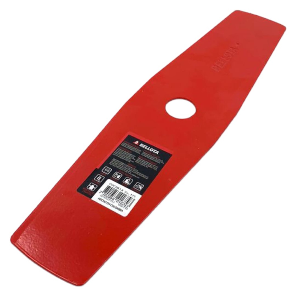 CUCHILLA DESMALEZADORA ROJA LIVIANA 350mm