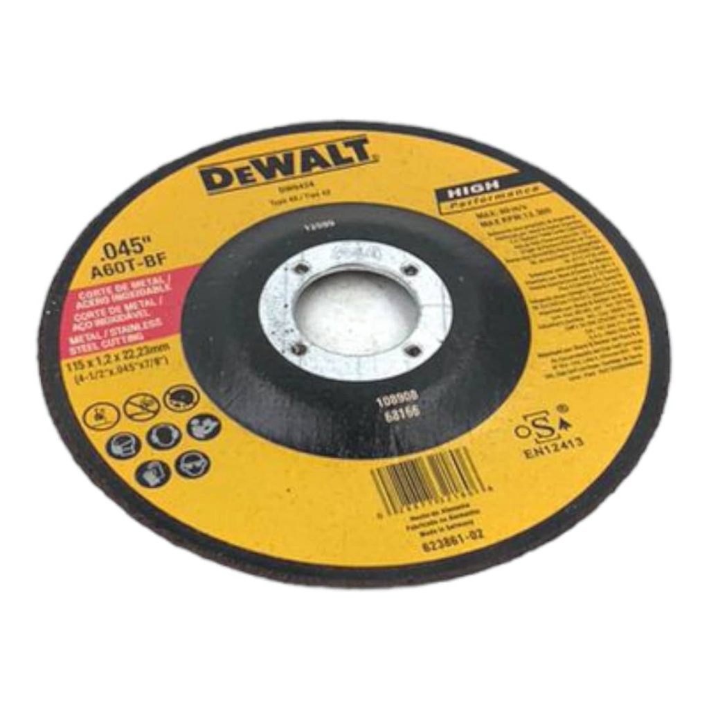 DISCO DE CORTE ULTRAFINO 4-1/2"