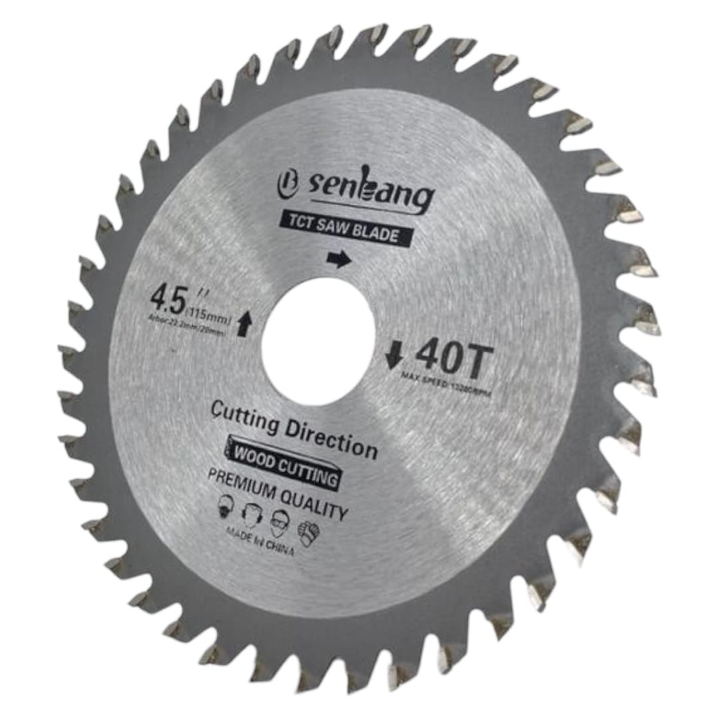 DISCO DE SIERRA 4-1/2" x 40T