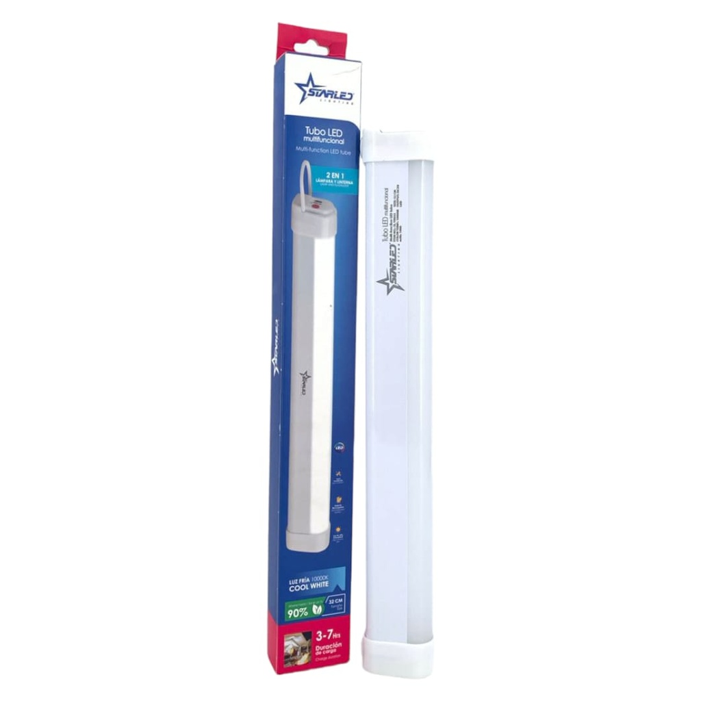 LAMPARA RECARGABLE 32cm (3-7Hrs DURACION)