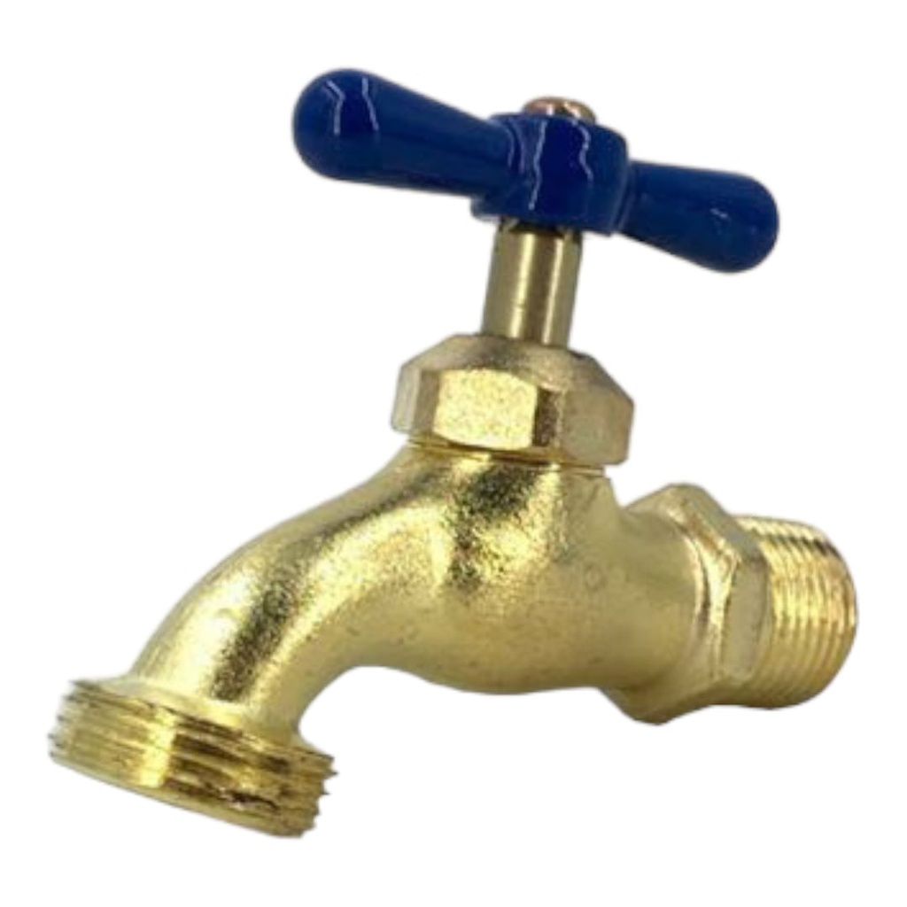 LLAVE DE JARDIN 1/2" ALEACION DE ZINC IMP