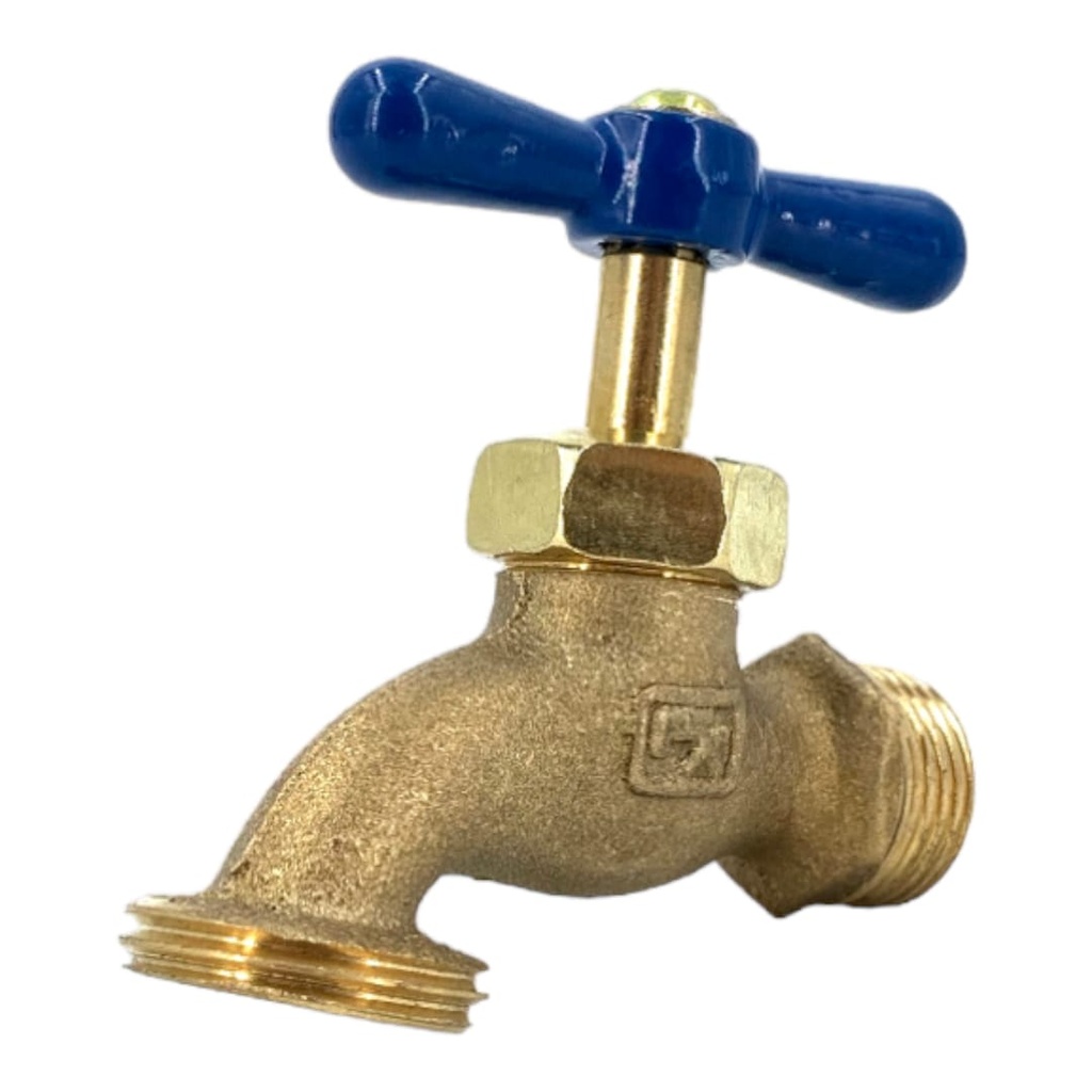 LLAVE DE JARDIN 1/2" BRONCE