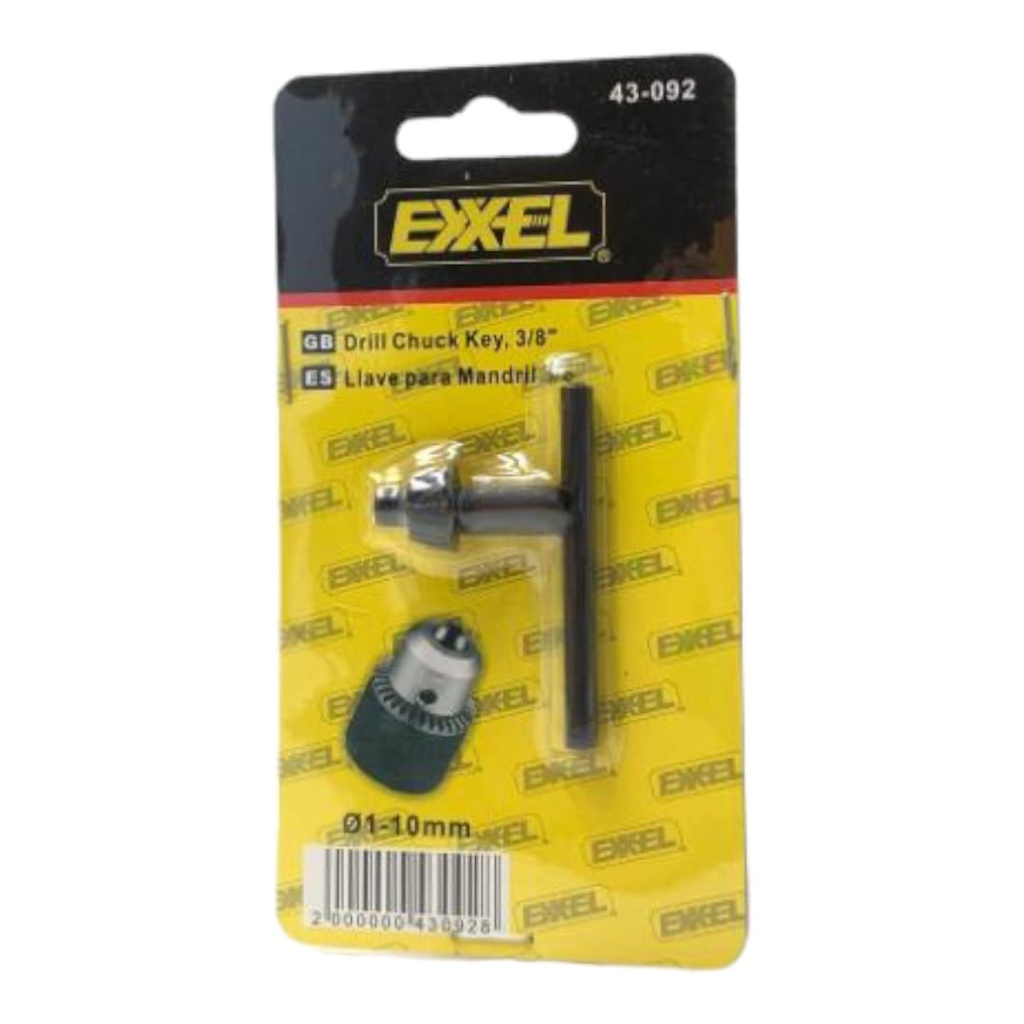 LLAVE DE MANDRIL 3/8"