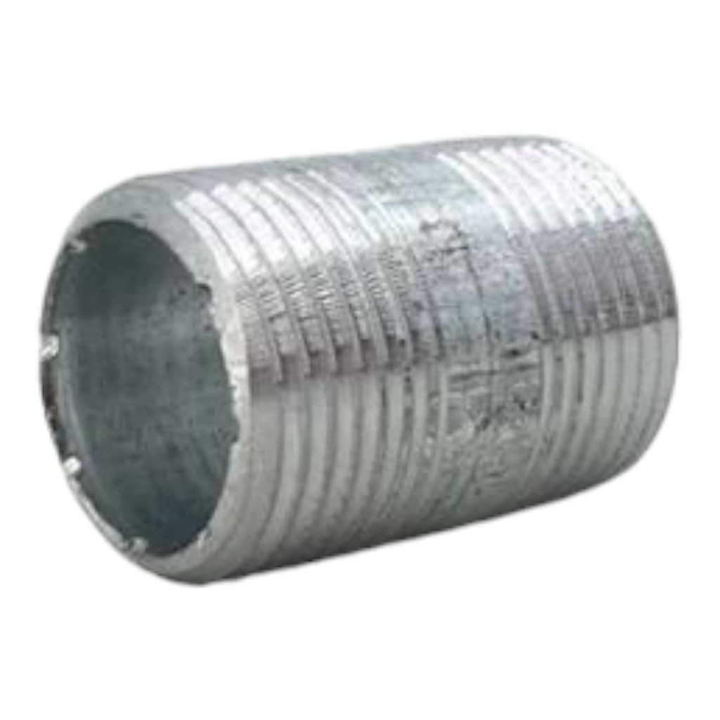 NIPLE HG 1" X 2" (5CM) SEMI-CORRIDO