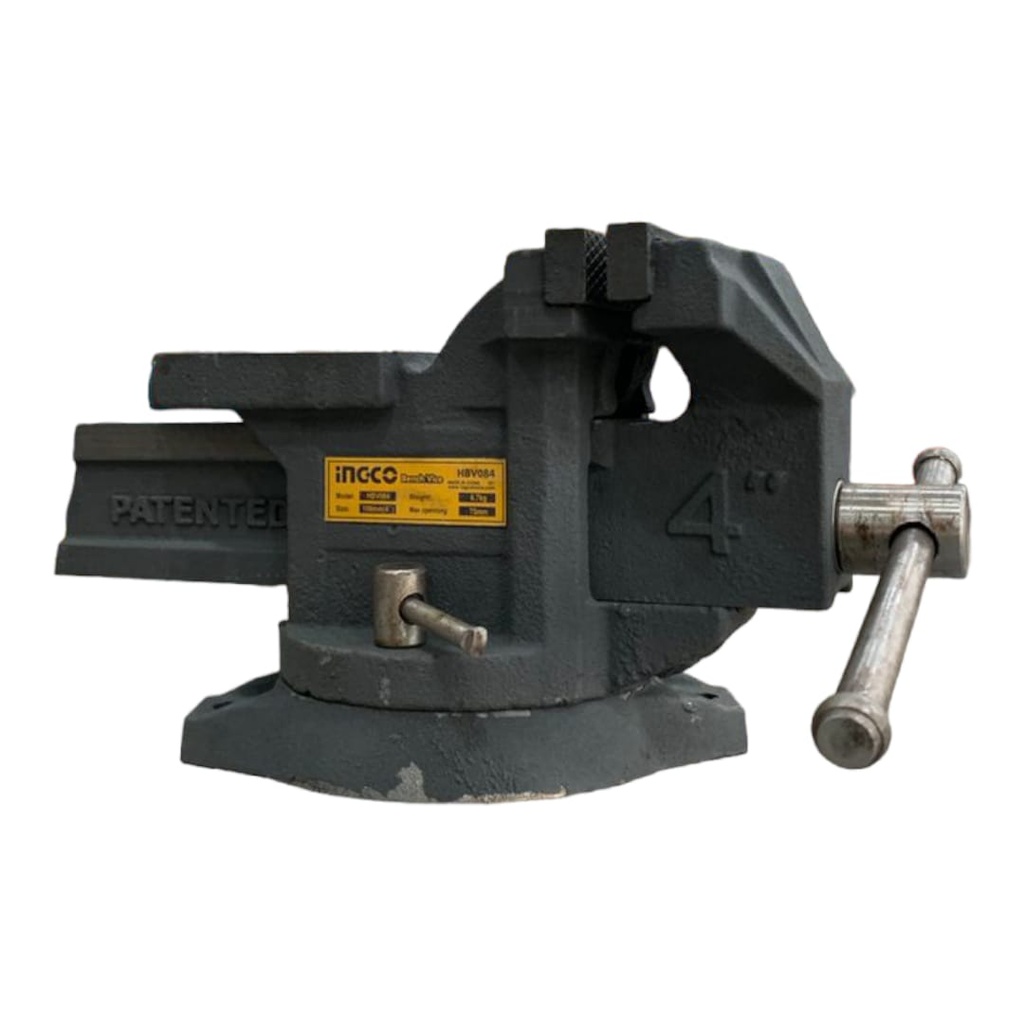 PRENSA DE BANCO 4" (100mm) BASE GIRATORIA