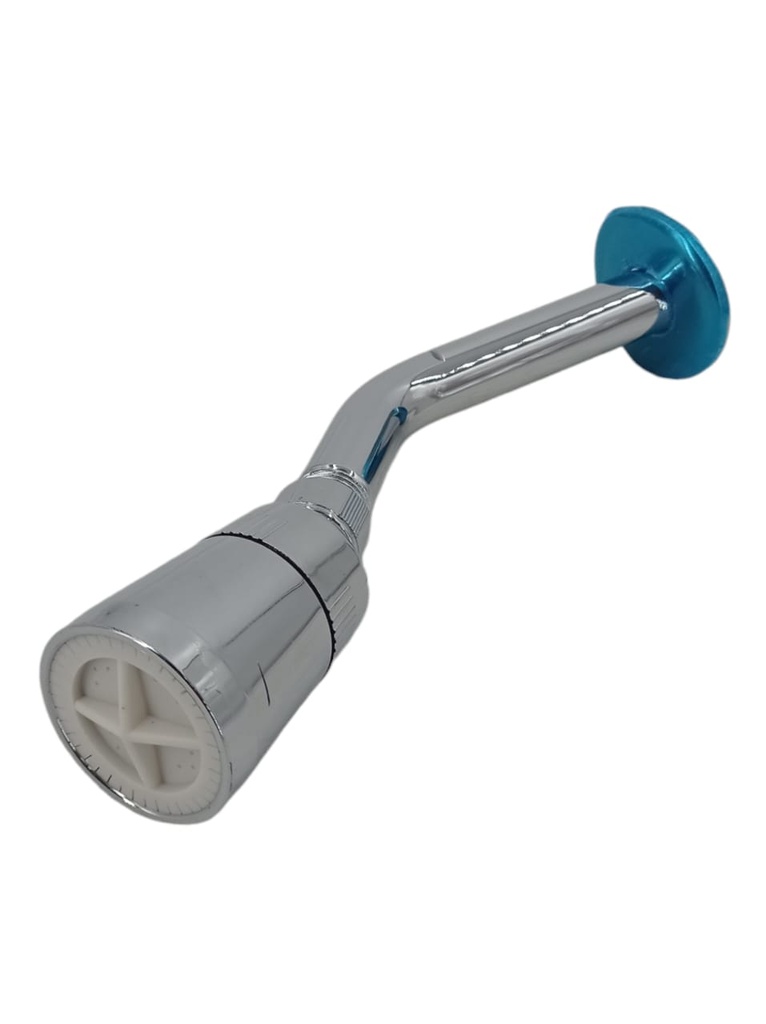 REGADERA PVC CROMADO TIPO SENCILLO IMP
