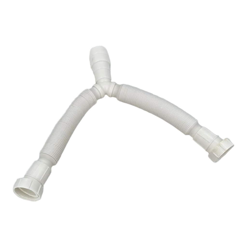SIFON CORRUGADO DOBLE 1-1/2" IMP