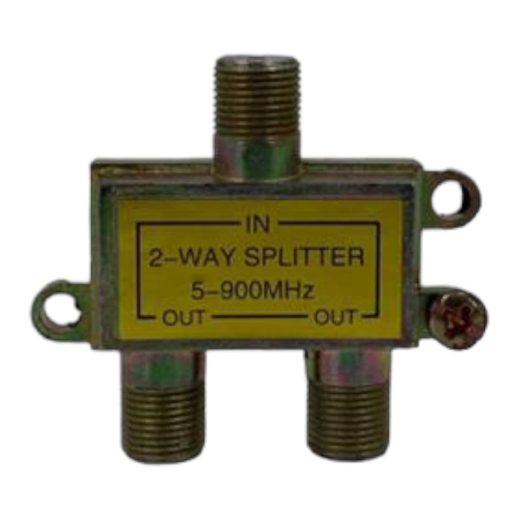 SPLITER 2 VIAS 5-900MHz