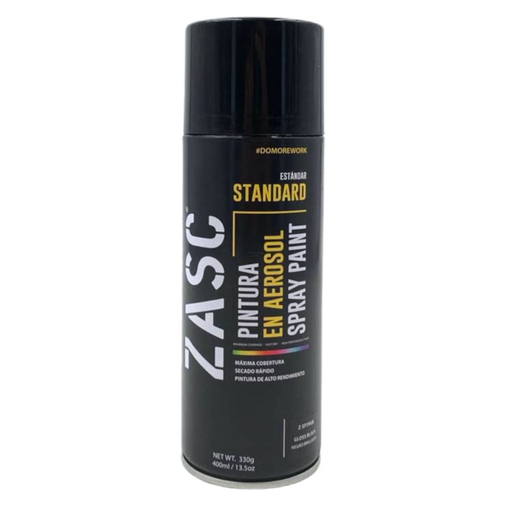 SPRAY NEGRO BRILLANTE 400ML