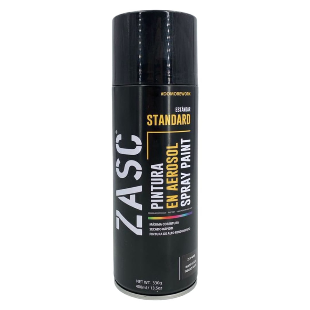 SPRAY NEGRO MATE 400ml