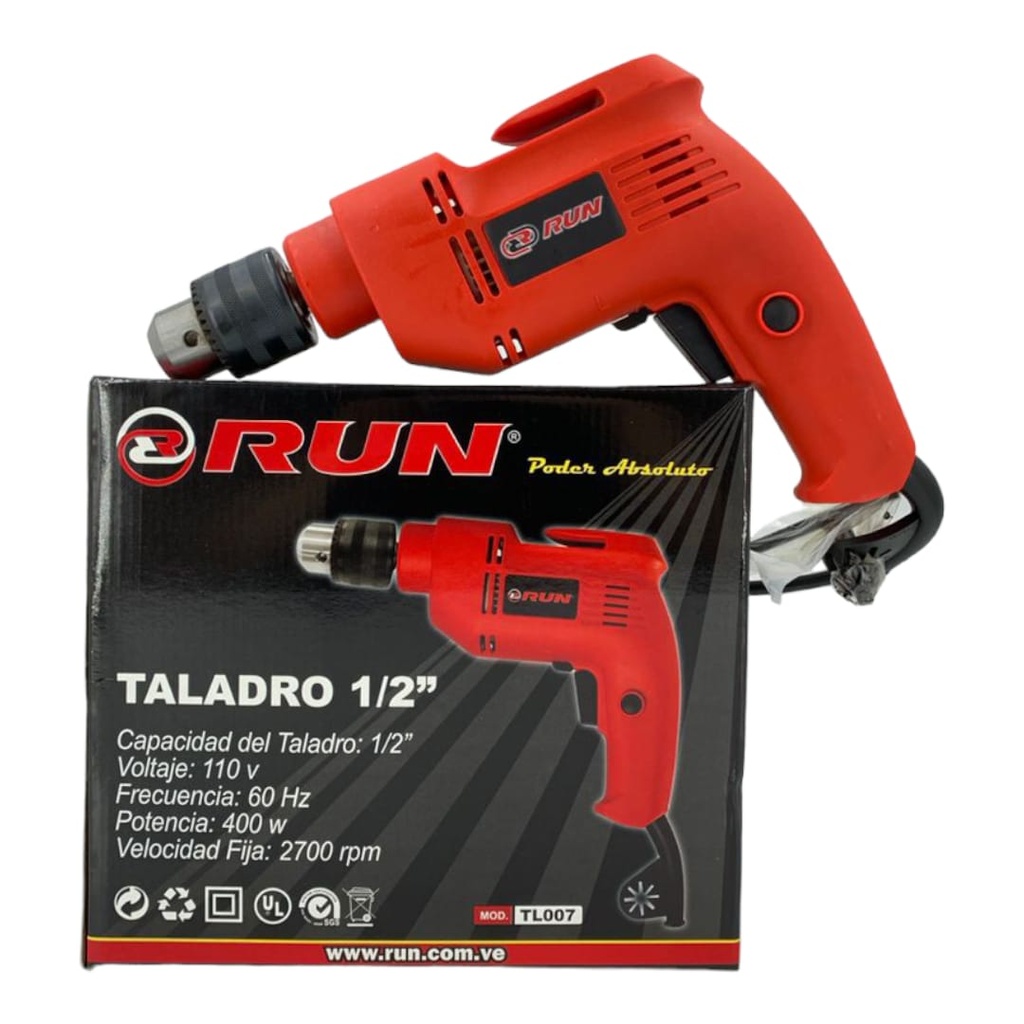 TALADRO 1/2" 400W 100V 60Hz