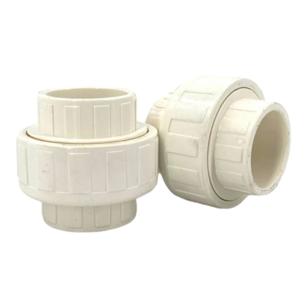 UNION UNIVERSAL PVC 1" LISO