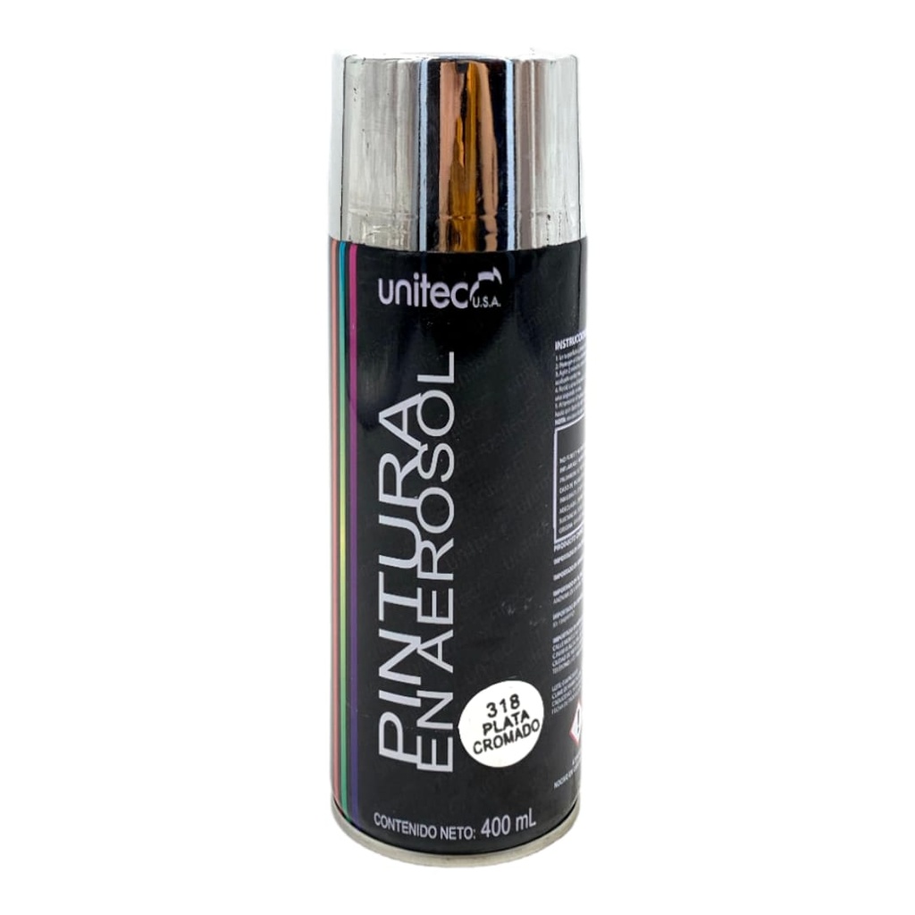 SPRAY PLATA CROMADO 400ml