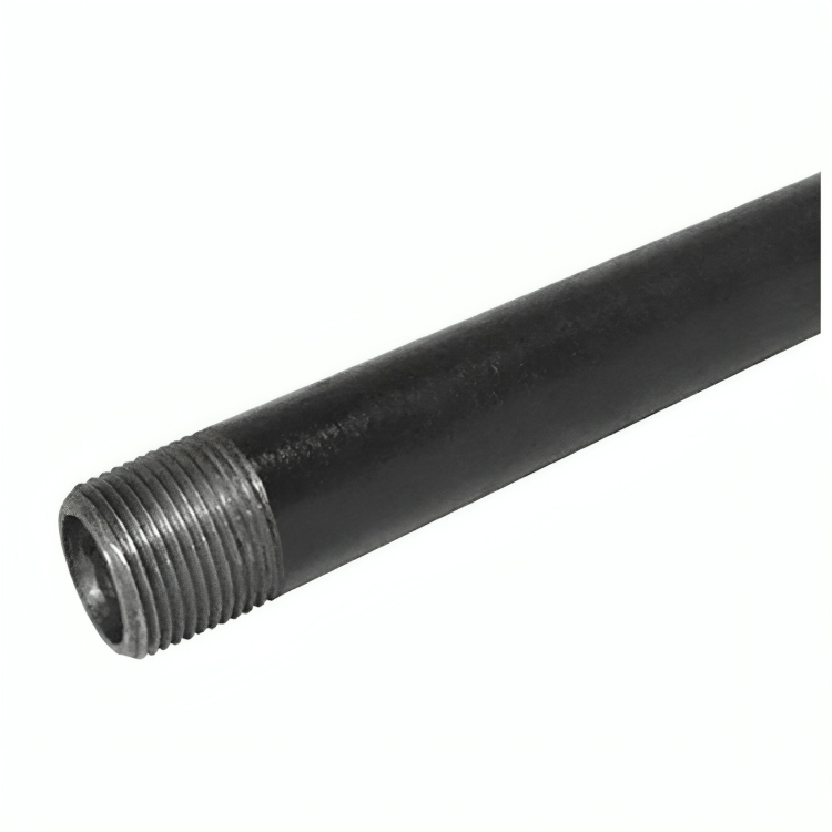 TUBO PVC ROSCADO 3/4" x 3Mts NEGRO