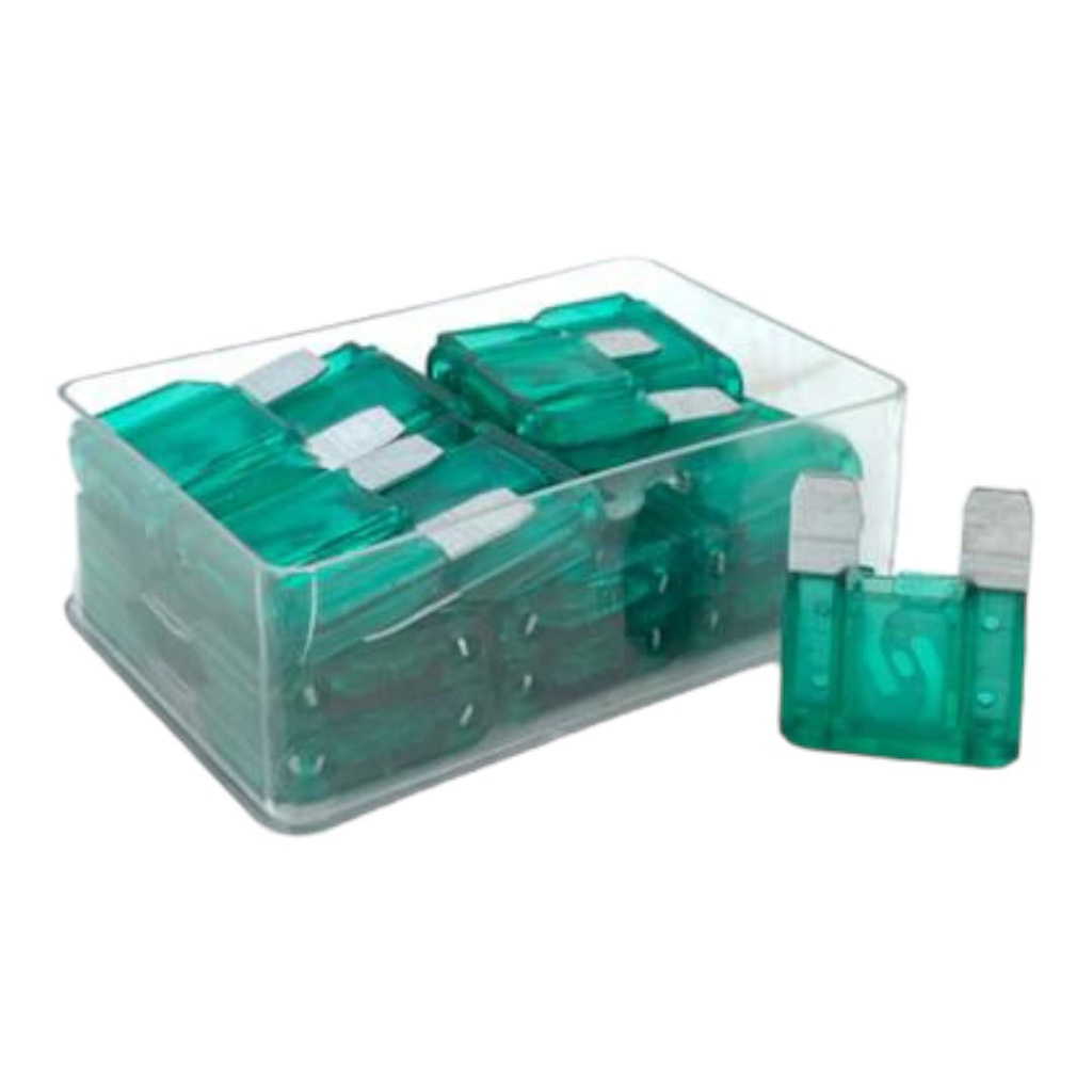 FUSIBLE GRANDE 30AMP VERDE MAXI IMP