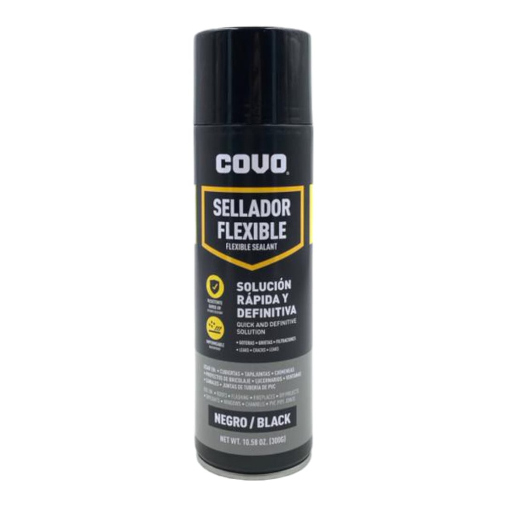 SELLADOR FLEXIBLE IMPERMEABILIZANTE NEGRO 450ML