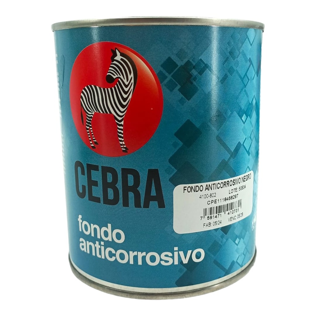 FONDO ANTICORROSIVO NEGRO 946cc
