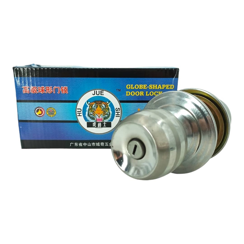 CERRADURA PARA BAÑO INOX POMO