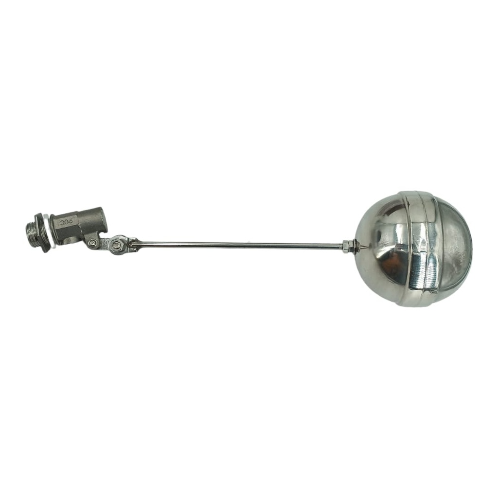 FLOTANTE ACERO INOX 304 1" CON BOYA METALICA