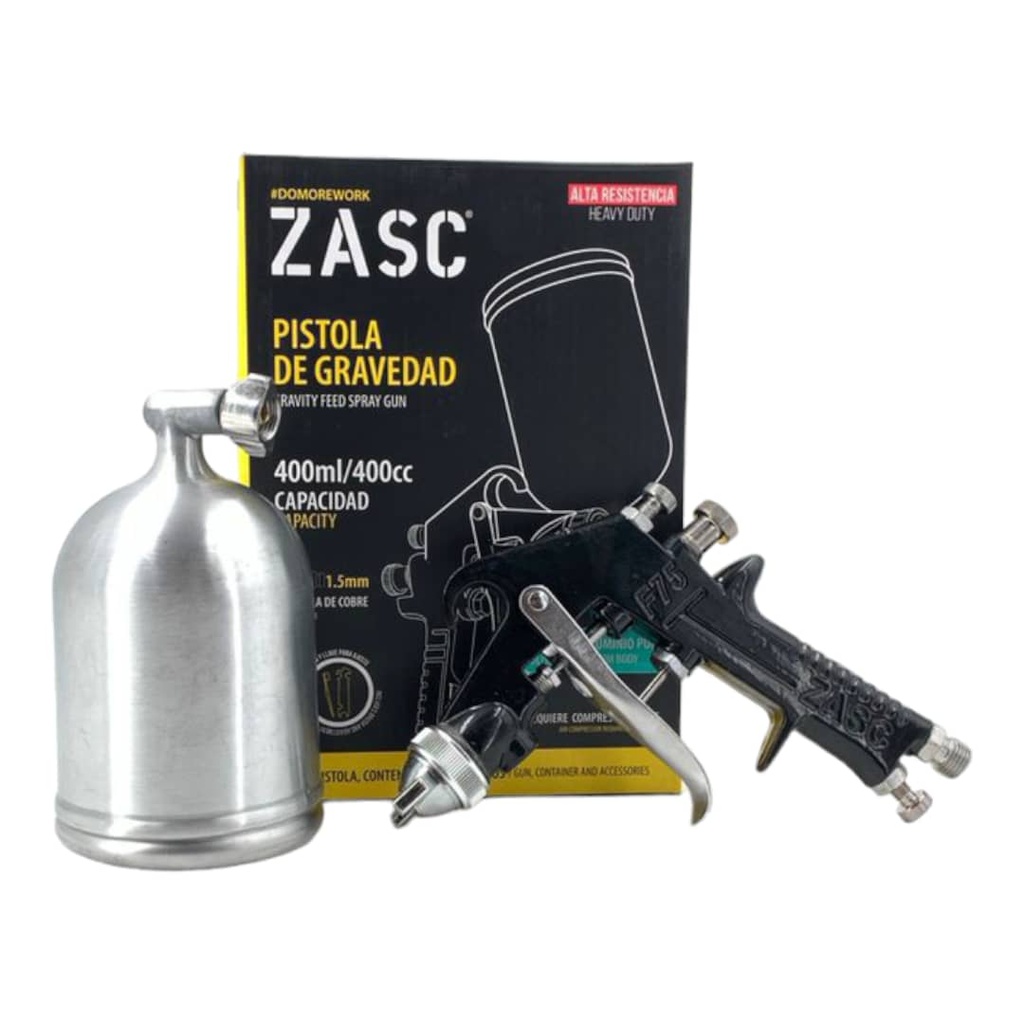 PISTOLA PARA PINTAR (GRAVEDAD) 400ml