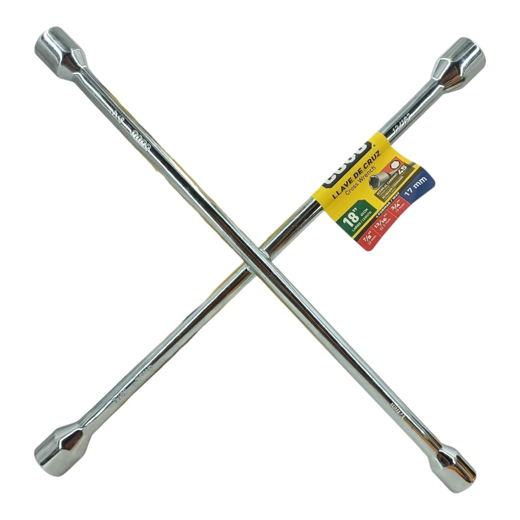 LLAVE DE CRUZ 18"