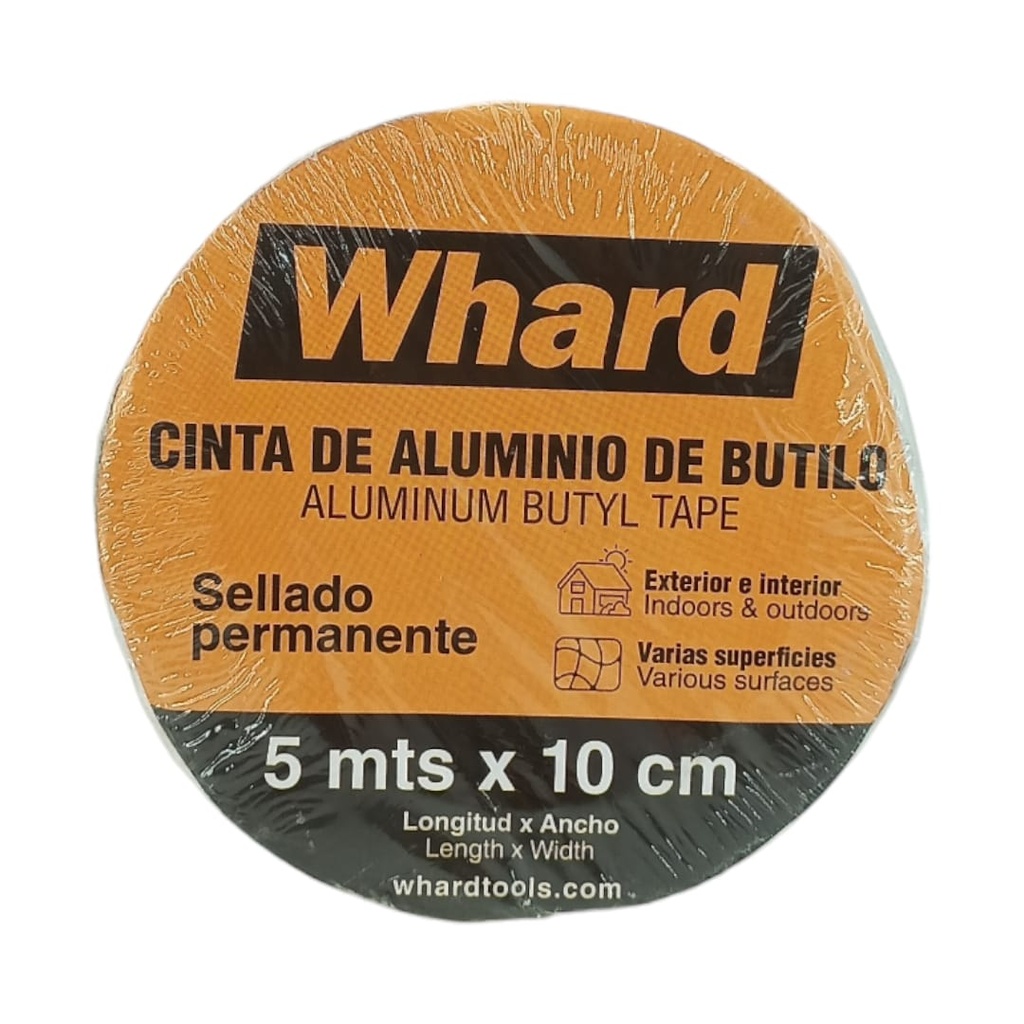 CINTA DE BUTILO 10cm X 5Mts IMP