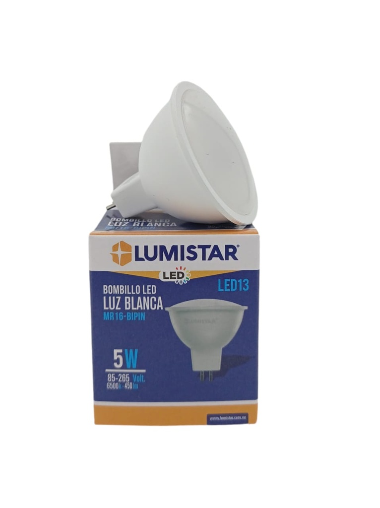 DICROICO LED 5W (85-265v) LUZ BLANCA