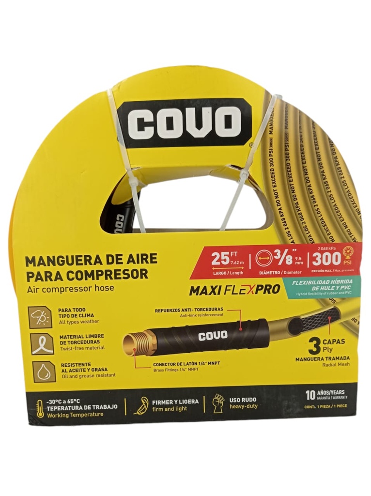 MANGUERA DE AIRE P/COMPRESOR
