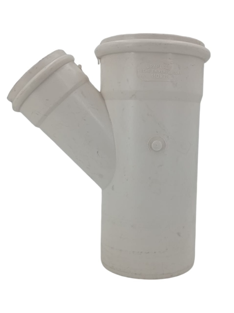 YEE A.S 4" X 3" BLANCO
