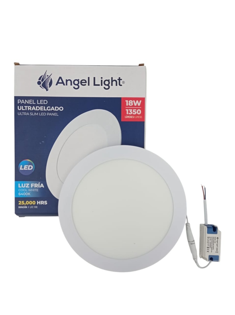 LAMPARA 18W LED REDONDA EMPOTRAR BLANCO