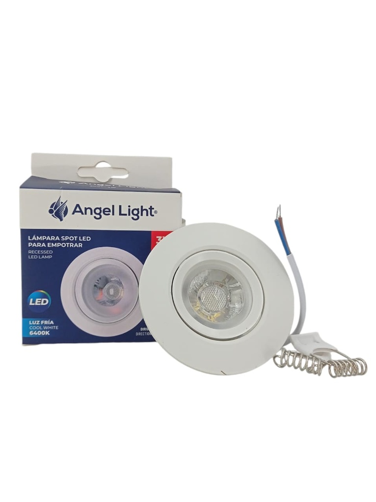 LAMPARA LED OJO DE BUEY BLANCO 3W