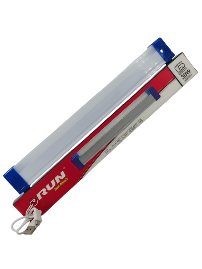 LAMPARA LED RECARGABLE 30W (5Hrs DURACION)