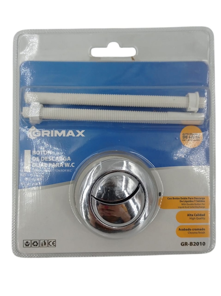 BOTON P/DESCARGA DE AGUA INODORO DOBLE