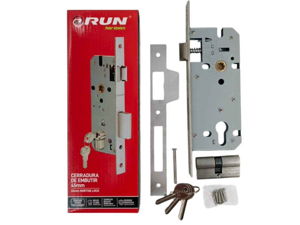 CERRADURA PARA EMBUTIR 45MM