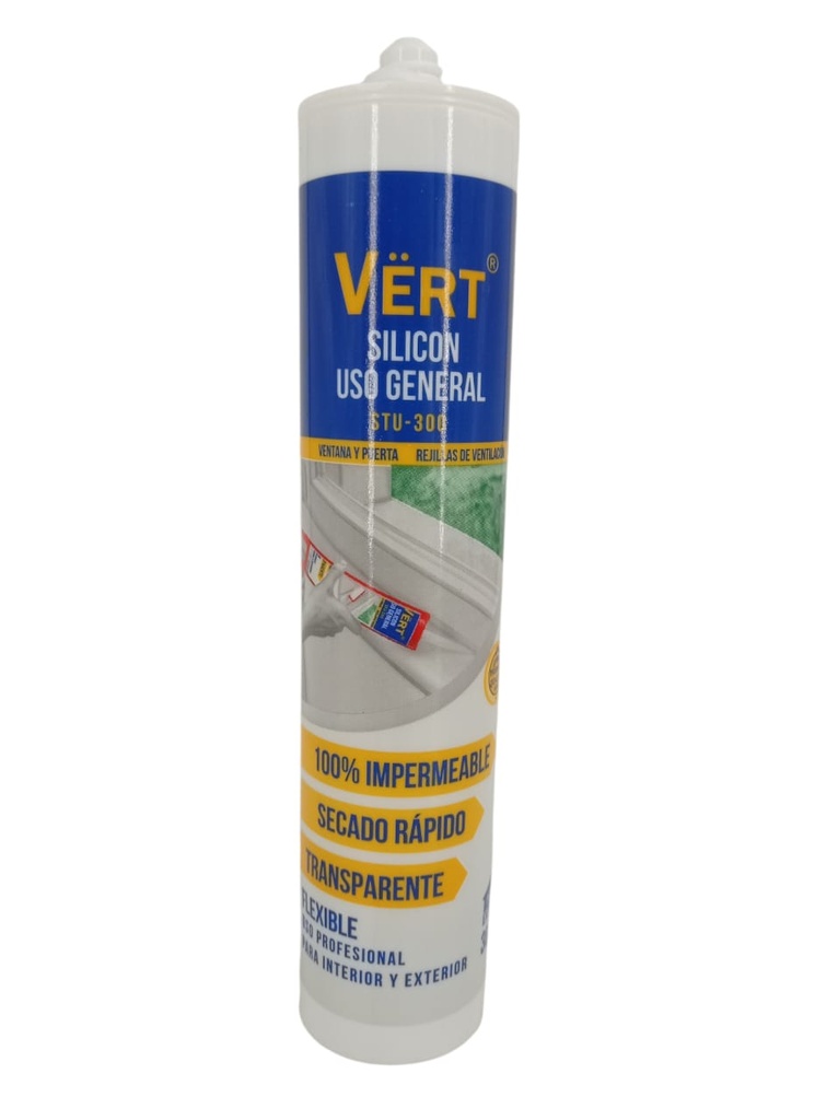 SILICON TRANSPARENTE 300ml USO GENERAL