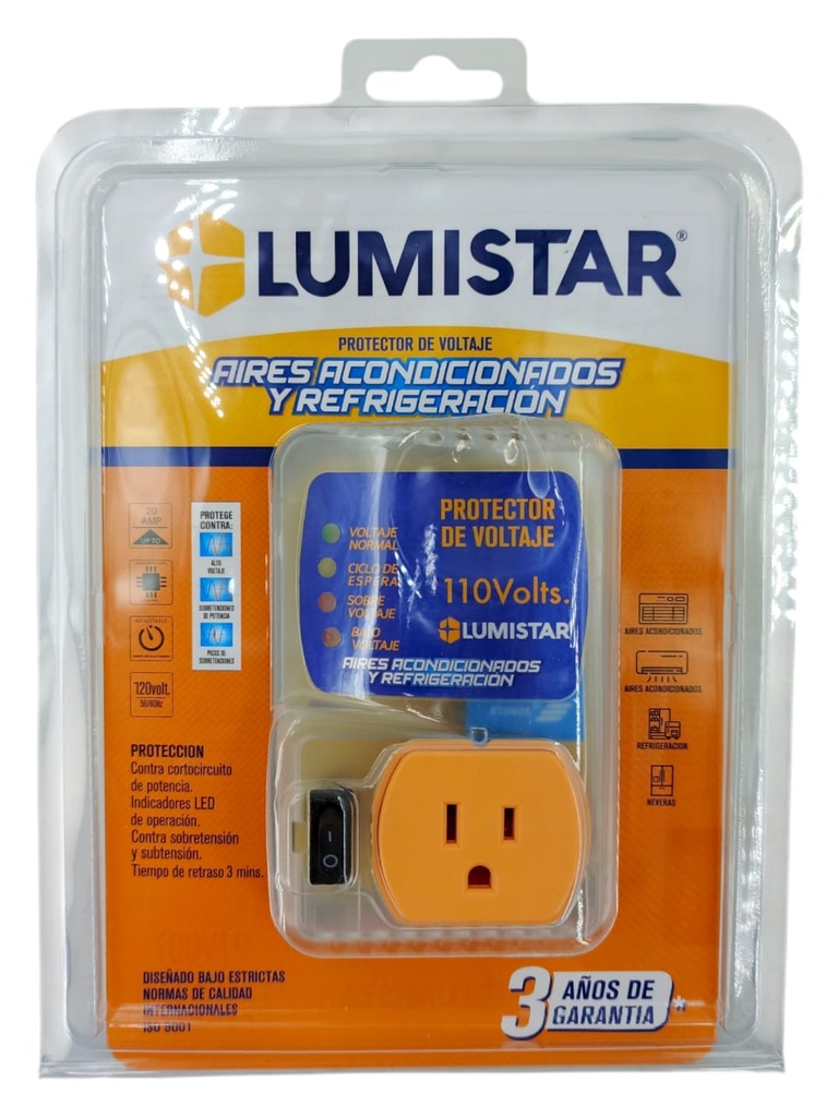 PROTECTOR A/A Y REFRIGERACION 110V-20A