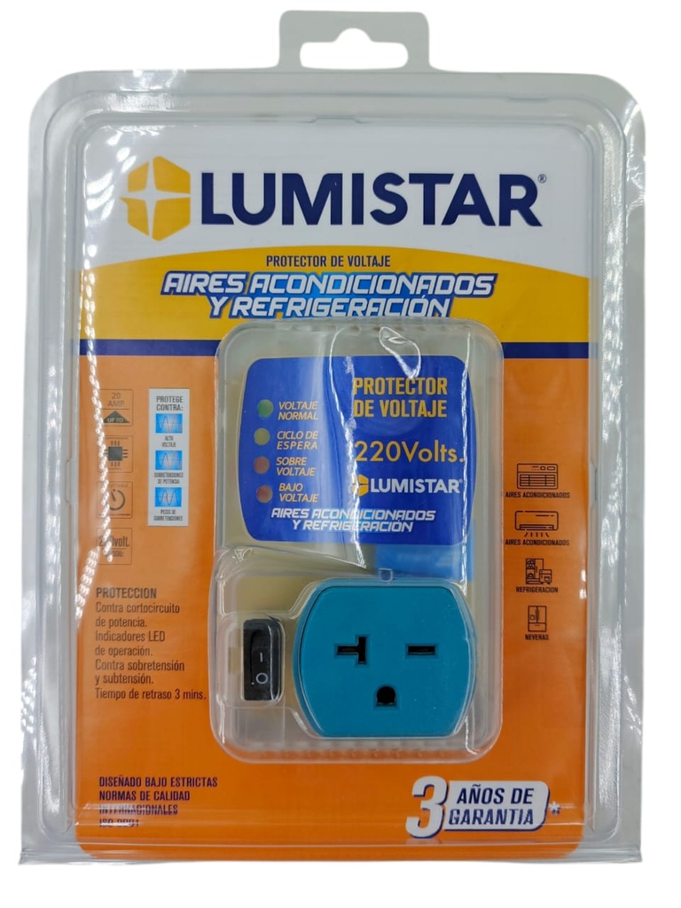PROTECTOR A/A T/CHINO 220V-20AMP