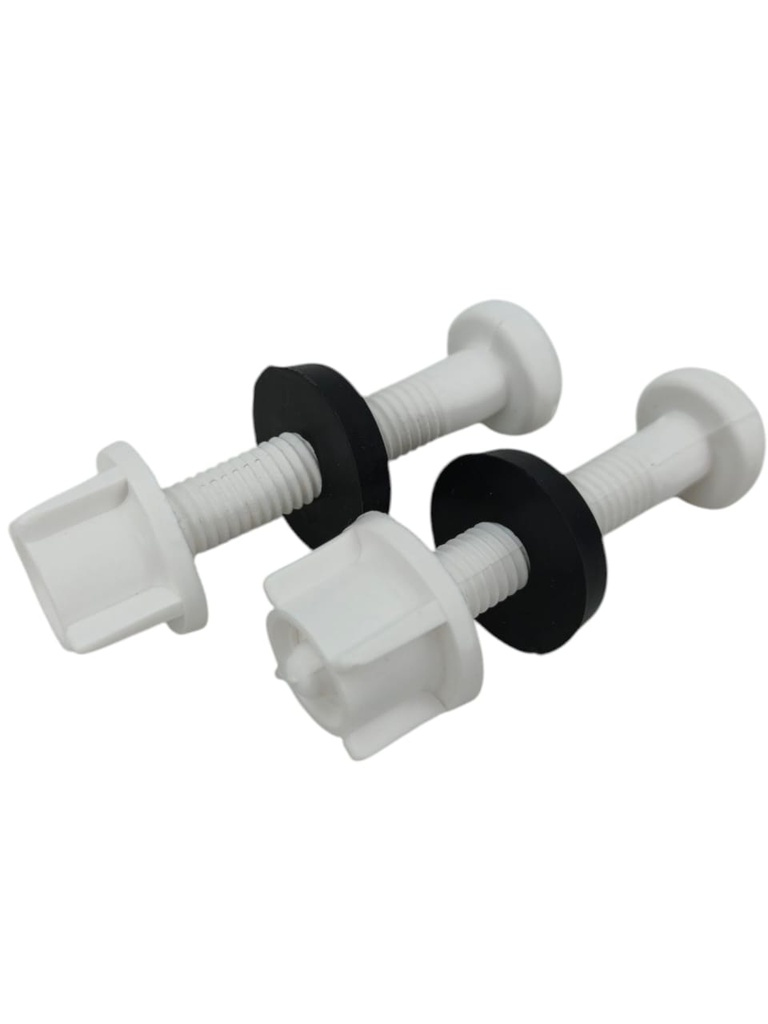TORNILLOS PARA W.C PLASTICOS (PAR)
