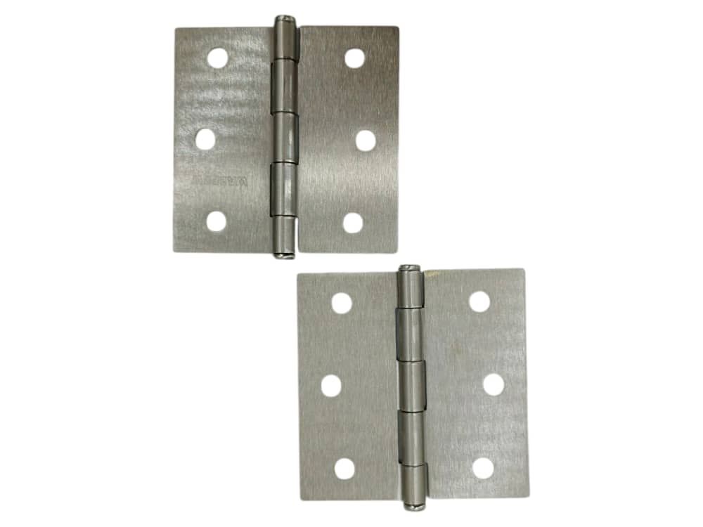 BISAGRA PARA MADERA 3" x 3" PLATA PAR