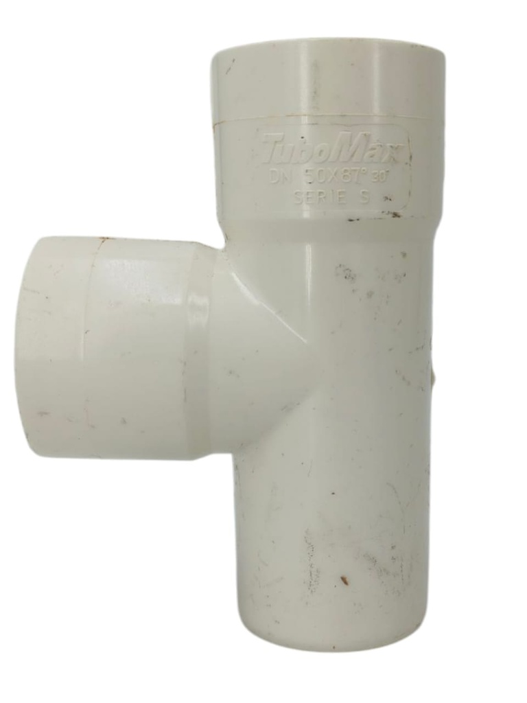 TEE A.S 2" BLANCO
