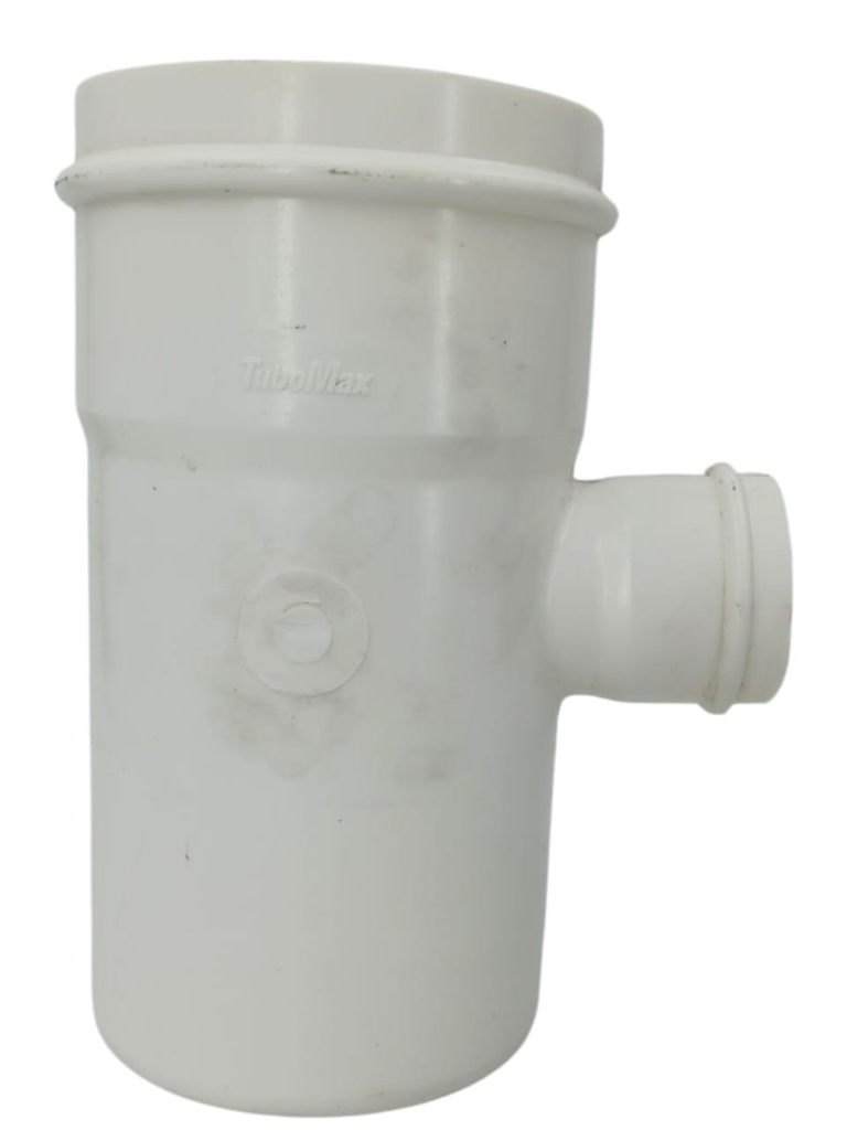 TEE A.S 4" X 2" BLANCO