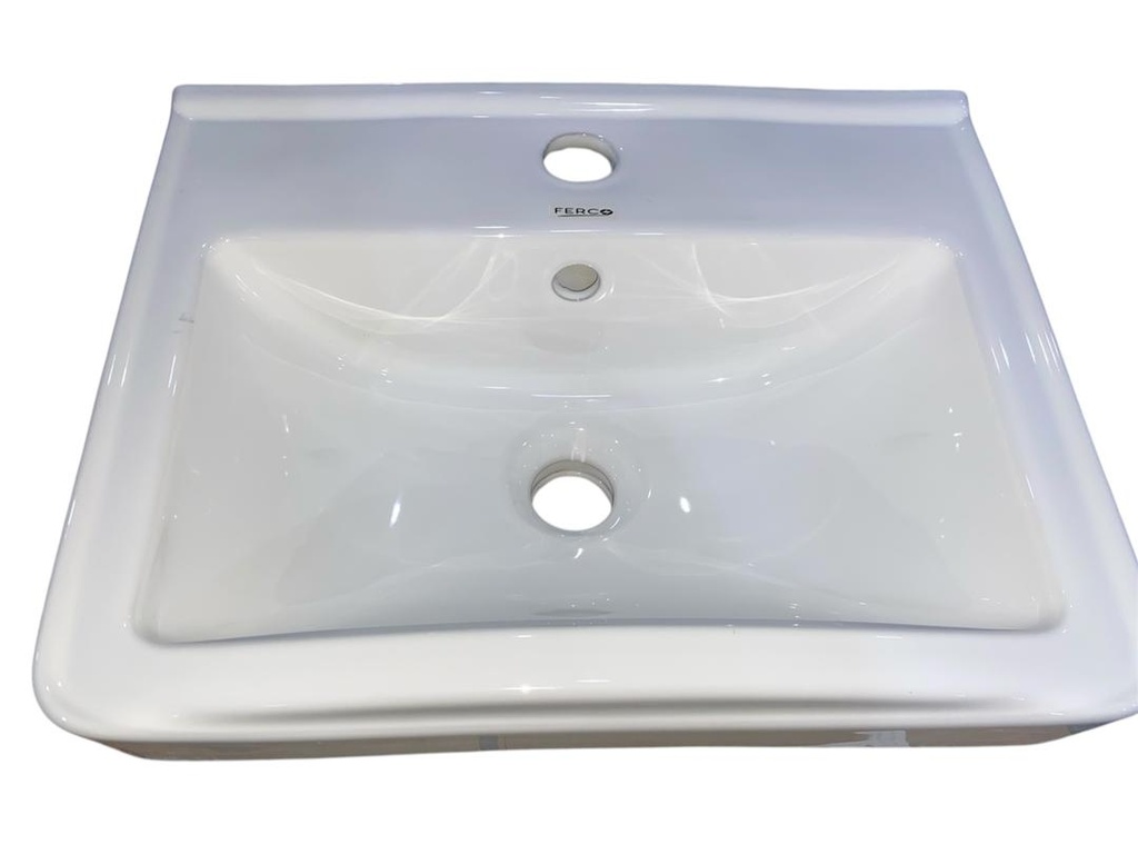 LAVAMANO RECTANGULAR BLANCO