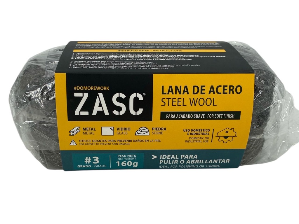 LANA DE ACERO #3 160g