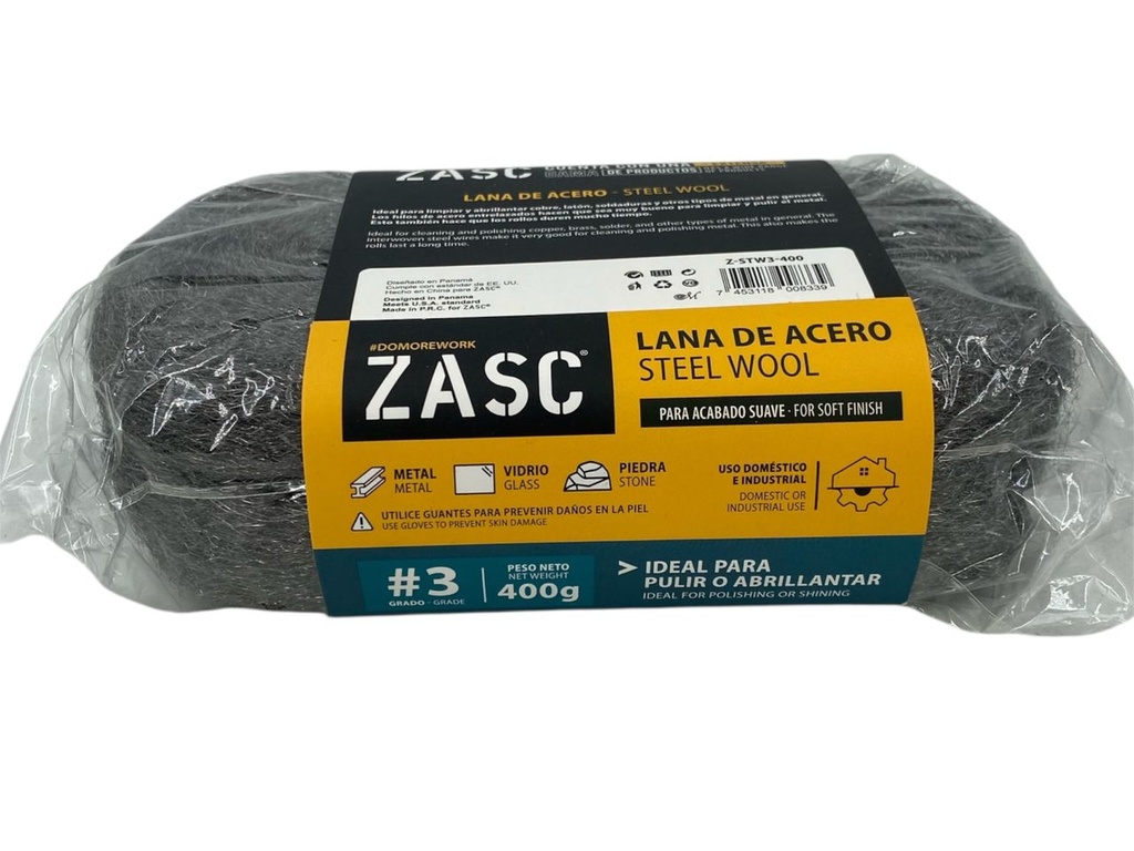 LANA DE ACERO #3 400g
